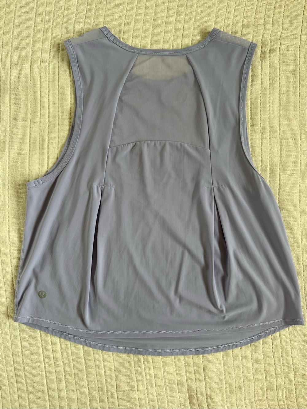 Lululemon Lavender Mesh Back Running Tank Top Size Small - Picture 2 of 4